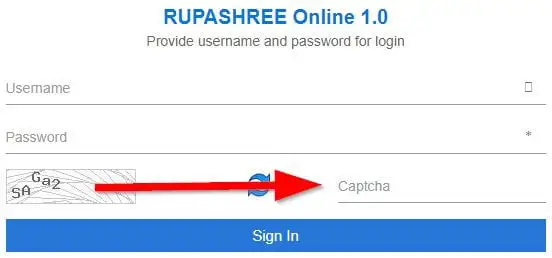 WB Rupashree Scheme Login